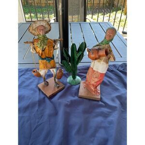 Authentic Mexican Paper Mache Figures